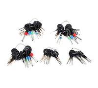 Cikonielf 70 pièces Outils de Retrait de Terminal de Voiture en Acier Inoxydable Plastique éjecteur de Broche extracteur de Fil Kit pour Automobile réparation appareils ménagers