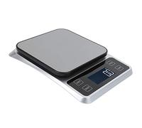 Cikonielf Balance Alimentaire 5 kg/0,1 g Balance de Cuisine numérique Multifonction en Acier Inoxydable Poids précis grammes et oz pour la Cuisson au Four