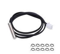 Cikonielf câble de sonde de capteur de température 10 pièces 10K NTC thermistance température étanche sonde fil capteur de