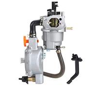 Cikonielf Carburateur, Kit de Conversion de carburateur bicarburant en Aluminium de générateur LPG NG pour Bobine d'étranglement Manuelle 2.8KW GX200 170F