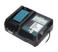 Cikonielf Chargeur Dc18rf avec Interface USB écran adapté pour Batterie au Lithium 14v / 18v EU 100v-240v avec Contre surintensités