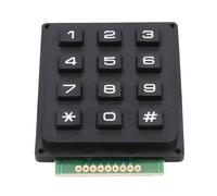 Cikonielf clavier 3x4 Modules de clavier avec 12 touches Boutons poussoirs 3x4 Clavier externe pour MCU