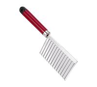 Cikonielf Couteau Ondulé Pomme de Terre Couteau à Bords Ondulés Multifonction en Acier Inoxydable Coupe de Fruits Outil de Cuisson Légume Pomme de Terre Ondulé Hachoir Couteau Outil de Coupe