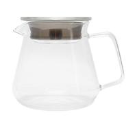Cikonielf Durable Serveur de café en verre transparent ml/ml idéal pour amateurs de café en famille et comptoir de cuisine Baristas professionnel(300ml)