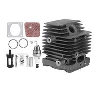 Cikonielf Kit de Piston d'assemblage de Cylindre réparation Professionnelle adaptée pour HS75 FS75 FS80 FS85 34MM pièces de Rechange de Tondeuse à Gazon faciles à Installer