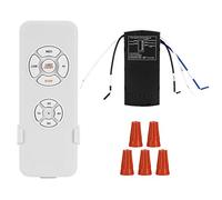 Cikonielf Kit de télécommande de Lampe de Ventilateur de Plafond sans Fil de matériel de 220V PC avec Le commutateur de synchronisation de récepteur contrôle Intelligent à la Maison