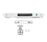 Cikonielf Serrure de Porte Coquille en Acier Inoxydable Domestique Porte coulissante en Verre Fenêtre Verrouillage Simple Face Quincaillerie de Verrouillage