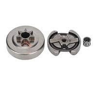 Cikonielf Tambour d'embrayage, Ensemble de roulement de pignon de Tambour d'embrayage de tronçonneuse Kit 3 pièces adapté pour 235 E 240136137141142 36 41 pièces de Rechange