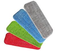 Cikuso 4pcs Vadrouille de Nettoyage pour Balai Vaporisateur Vorfreude et Toutes Les Serpilleres Spray & Les Serpilleres Lavables