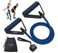 Cikyner Resistance Bands, Resistance Tubes Resistance Bands with Handles Exercise Bands, Ideal for Home, Gym, Physical Therapy, Strength Training, Muscle Toning, Door Anchor & Storage Bag Included