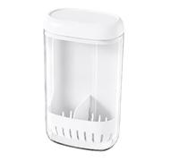 Cilantro Storage For Fridge | With Drainage Lid Removable Divider Kitchen