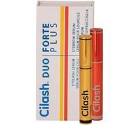 Cilash Forte Plus DUO - Sérum Premium Cils & Sourcils (2×3 ml) - Résultats Cliniques en 6 Semaines - Formule Sans Hormones, Douce & Efficace