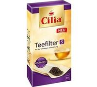 Cilia 80 Filtres à Thé, Taille S, Sans Résidu dans La Tasse, Pour Préparation Individuelle (100 à 400 ml)