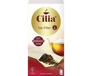 Cilia Filtre à thé taille L 80 ST, marron naturel