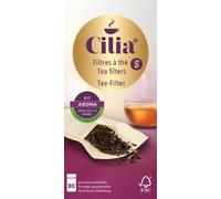 CILIA - Filtres à Thé Pratiques pour Infusion Parfaite, Texture Fine et Résistante (Boîte 80) - Lot de 4 - vendu par Lot