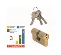 Cilindro CISA OG300 COG300 Ottone & Niquelè Serrure Porte Accès