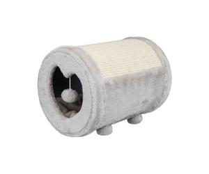 Cilindro in peluche/sisal diametro 27×39cm grigio Trixie