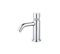 Essebagno Cilindro push robinet lave-mains chrome eau froide