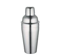 Cilio 200249 Shaker Cocktail 0,5l, Acier Inoxydable, Argent, 20 x 9 x 9 cm