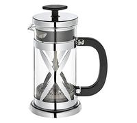 Cilio Cafetière à Piston Gloria, Verre, Silber, 14,5 x 33,5 x 14,5 cm