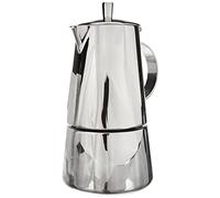 Cilio CI-202113 Cafetière Treviso 4 Tassen Grigio Acciaio, Acier Inoxydable