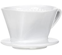 Cilio Filtre à café, Céramique, Blanc