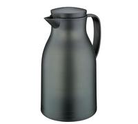 Cilio Monza Serveur à boisson isotherme en verre trempé - Carafe chaude/froide - Carafe à café - Noir, 963,9 g