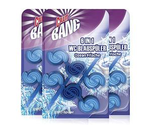 Cilit Bang Blue Wave 6 WC nettoyant bleu.