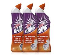 Cilit bang WC Power Gel anti-calcaire & urine Destroyers, nettoyant WC, Lot de 3 (3 x 750 ml)