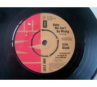 CILLA BLACK Baby We Can't Go Wrong UK 7" 45