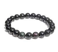 Cilla Fashion Bracelet en Obsidienne Oeil de Céleste en Pierre Naturelle Lithothérapie Minéral