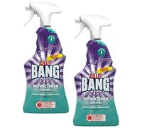 CILLIT BANG Lot de 2 Pistolets de 750 ml Nettoyant Surpuissant Antibactérien 75% de plastique recyclé