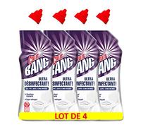 CILLIT BANG Lot de 4 Gels WC Nettoyant Surpuissant Javel - 750 ml