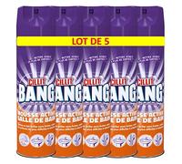 CILLIT BANG Lot de 5 Mousses Active Aérosol - 600 ml - Salle de Bain