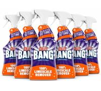 Cillit Bang Lot de 6 détartrants, 750 ml chacun, utilisation dans les douches, salles de bains, cuisine, élimine le calcaire, la saleté et la rouille