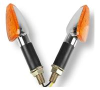 Ciloc Clignotants Lumières pour X-11 VFR1200 VFR1200F VFR 1200 ST1300 A 12V Clignotants Feux De Moto Clignotant Arrière Clignotants Témoin Lumineux(A Orange Sliver)