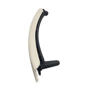 Ciloc Garniture Poign Porte Interieur Pour X5 Pour X6 Pour E70 Pour E71 Pour E72 2007-2013 Poignée De Porte Intérieure Passager Gauche Droite Avec Revêtement En Cuir(Right Creamy)
