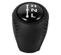 Ciloc Pommeau De Levier De Vitesse Pour Toyota Pour Prado LC120 Pour Land Pour Cruiser 2003-2009 Boîte Manuelle 5 Vitesses Pommeau De Levier En Cuir (gris-noisette)(Black H-n-l)