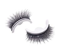 Cils auto-adhésifs étanches épais faux cils réutilisables du duvet brachy duvets 1pair ...