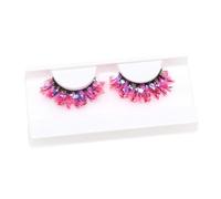 Cils Avec Paillettes - Cils Longs Et Denses Avec Paillettes, Cils De Noël Dramatiques | Maquillage Des Yeux Brillant Pour Les Vacances, Cils À Bande Pour Les Yeux Pour Les Maquilleurs Professionnels