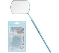 Cils Extension Acier Inoxydable Carré 6x6cm Anti-Buée Cils(Celestial Blue) | Acier inoxydable pour robuste, revêtement anti-buée, pour vue large carrée, idéal extensions de cils, usage quotidien