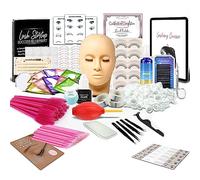 Cils extension de cils professionnel, TwoWin kit extension cils, faux cils, kit de cils pour extensions de cils débutants, maquillage d'entraînement et greffe de cils