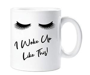 Cils I Woke Up Like This Mug Faux Cils Extensions de Cils Ami Fille