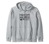 Cils Longs café Fort Maquillage caféine Sweat à Capuche