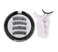 Cils Magnétiques - 4pcs Kit Polyvalent Mineux Polyvalent | Faux Élégants Laeshs | Eyeliner Magnnétique Pour, Usure Et Élimination Faciles, Non De Colle, Applicateur Inclus Des Eyelahes Naturels P
