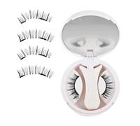 Cils magnétiques | Agglomérations naturelles avec applicateur spécial, pas besoin d'adhésif instantané et réutilisables | Cadeau pour la famille, les amis et vous-même Type de volume Pour les femmes P