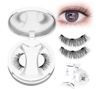 Cils Magnétiques Giani, Cils Magnétiques Avec Applicateur, Aspect Naturel, Réutilisables, Sans Colle, Kit De Cils Souples, Légers Et Imperméables, 3d Soft Flex, Faciles À Appliquer, Pour Une Utilisati