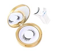 Cils sans colle, cils magnétiques avec applicateur | Outil de maquillage recourbe-cils,Aspect naturel, aucune colle nécessaire, aimants réutilisables et sécurisés pour les débutants et les femmes.