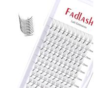 Cils Volume Russe 6D 0.07mm D Curl 8-14mm Mixed Extension de cils Volume Cils individuels Cluster Eyelashes pour la Beauté avec des Cils Brucelles pour