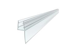 CILSON Joint de douche vertical de 40 cm de qualité supérieure - Pour épaisseur de verre de 6 mm - Ajustement universel - Joint de douche pour porte de douche